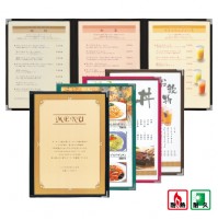 ABW耐熱菜單本(A4-折頁6P)